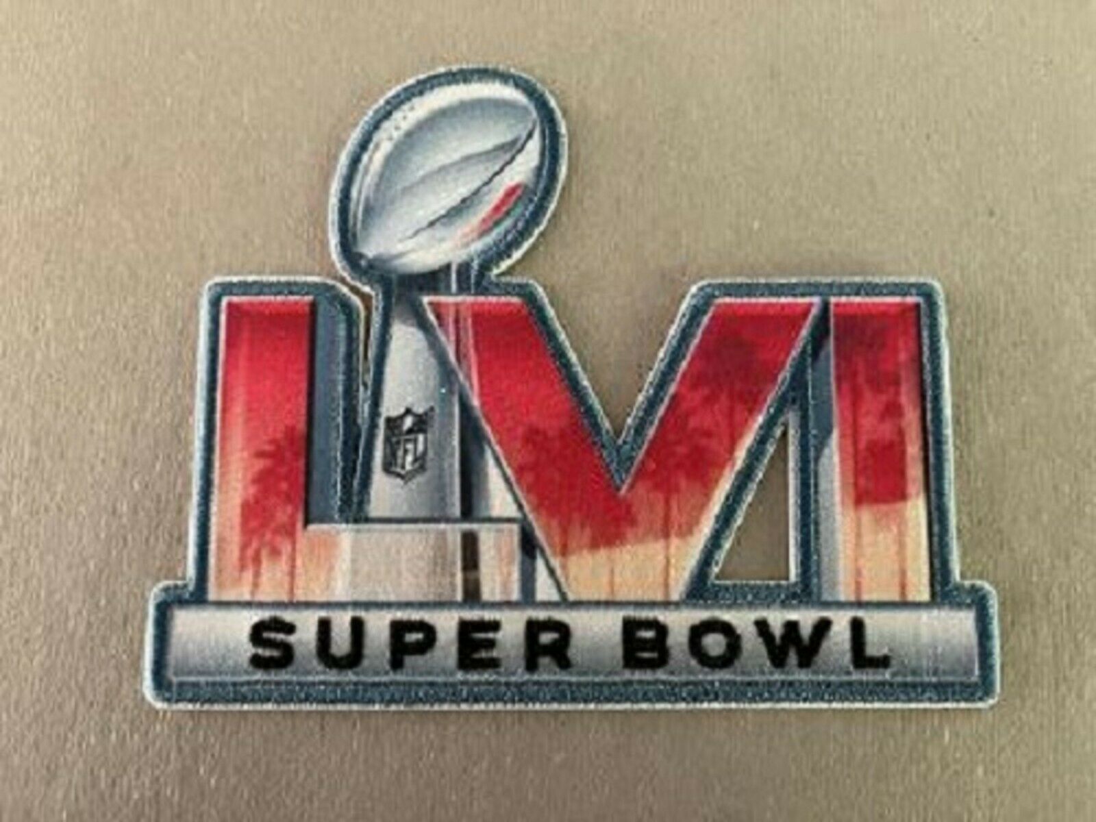 2022 Super Bowl #56 LVI Patch Embroidered->->Sports Accessory